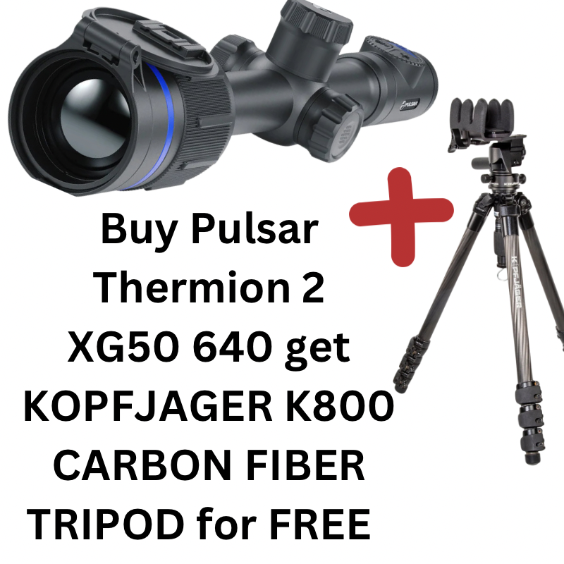 Pulsar Thermion 2 XG50 640 with FREE KOPFJAGER K800