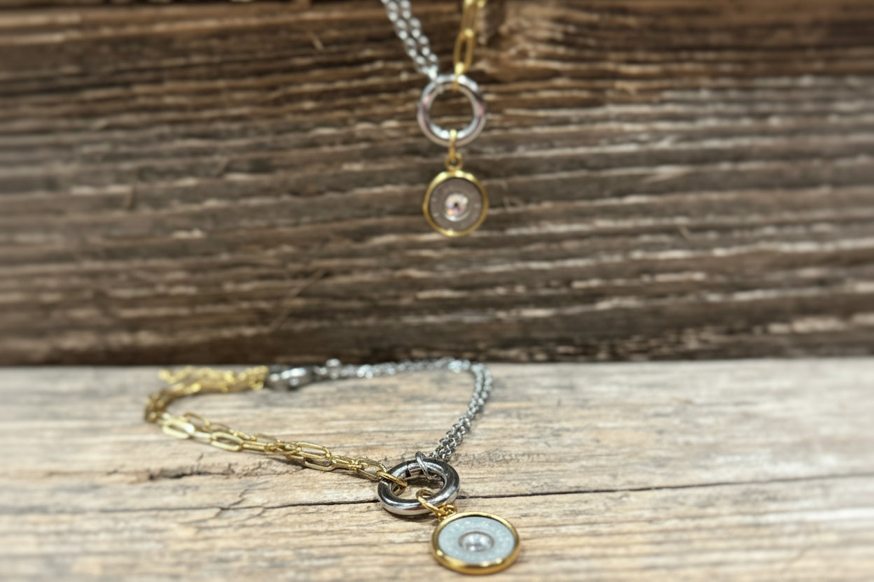 Gold Rush Two-Tone Mixed Metals Necklace