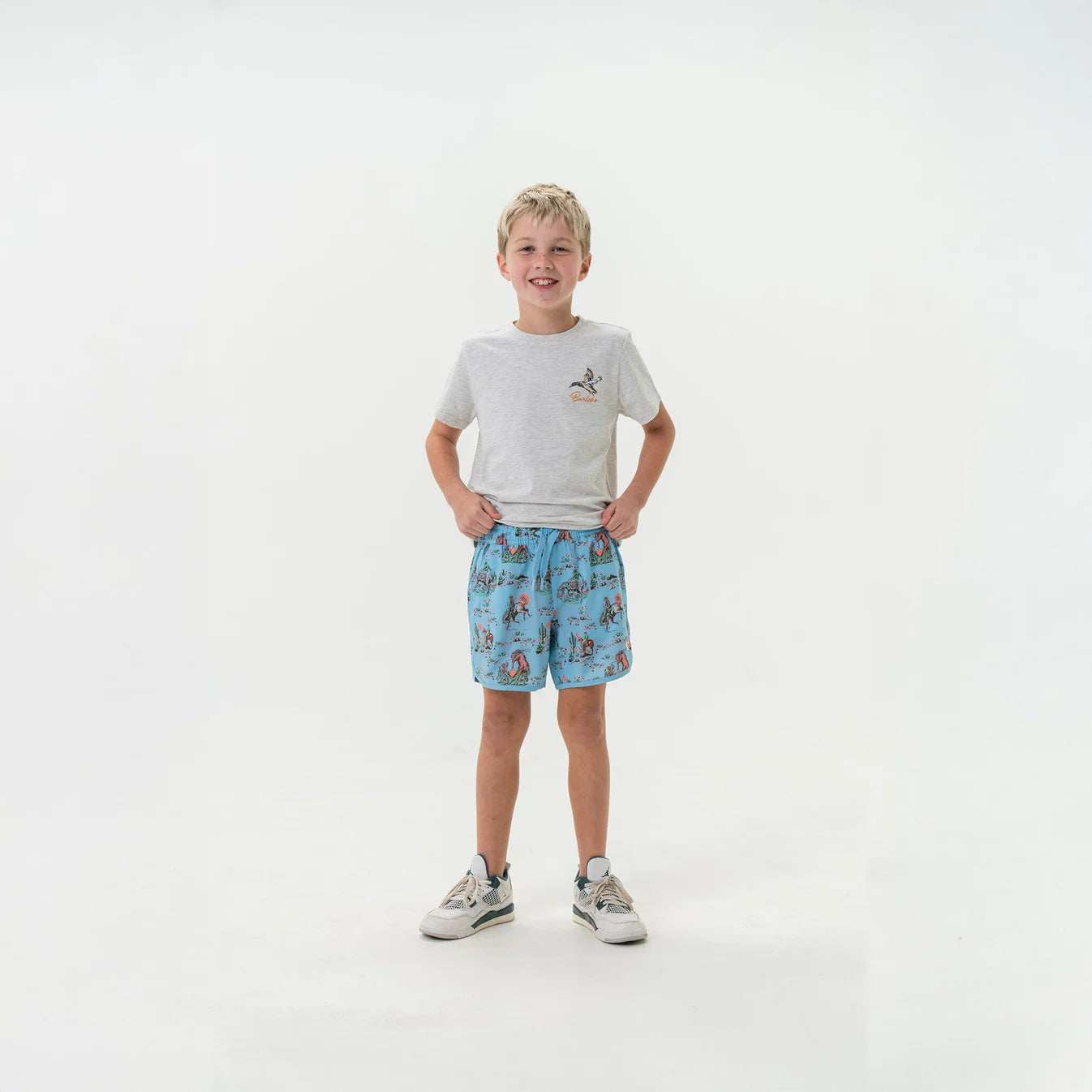 Burlebo Youth Swim Trunk - Cowboy Up