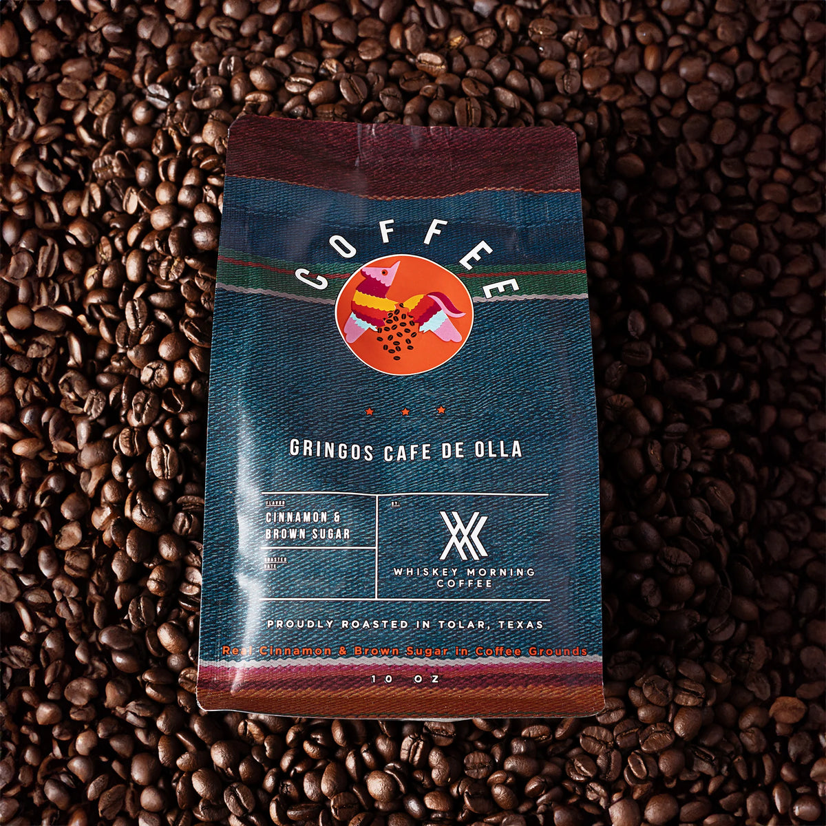Whiskey Morning Coffee – Gringos Cafe De Olla - Brown Sugar & Cinnamon | Medium Roast