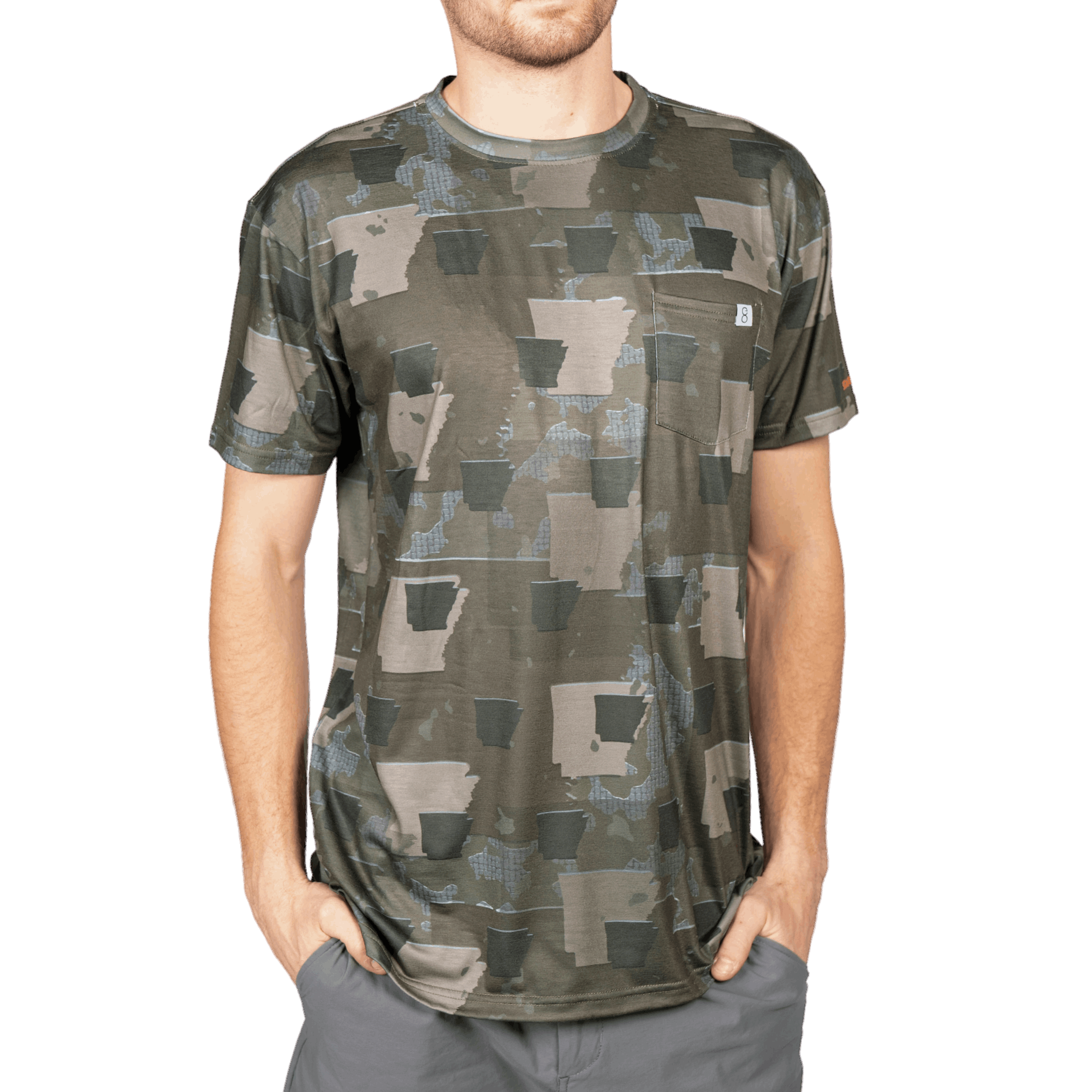 Everyday Outdoors Arkansas Camo - Short Sleeve Shirt