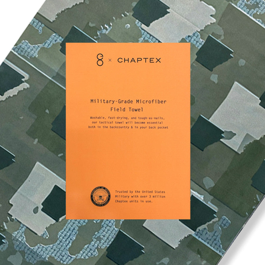 Everyday Outdoors Arkansas Camo - Military-Grade Microfiber Field Towel