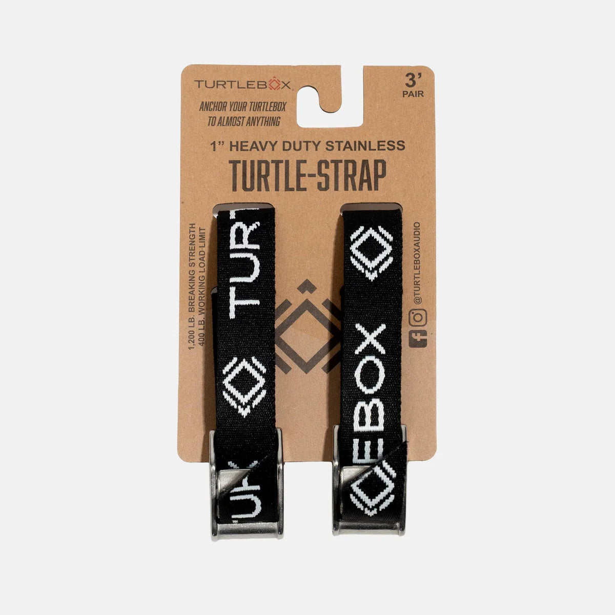 Turtlebox Tue-Down Straps