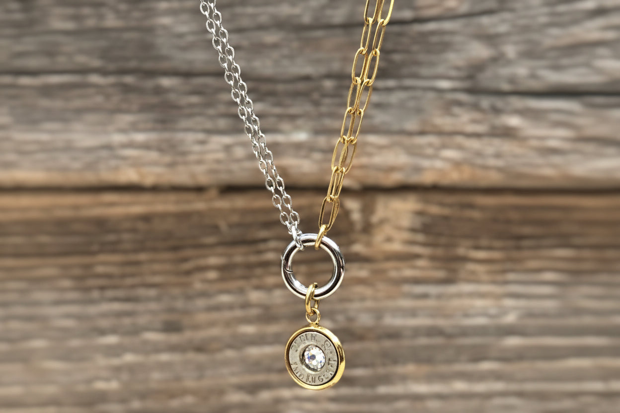 Gold Rush Two-Tone Mixed Metals Necklace