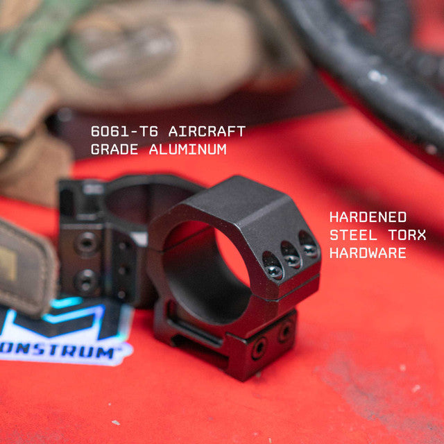 Monstrum 30mm Deadlock Series Ultra Precision Scope Rings