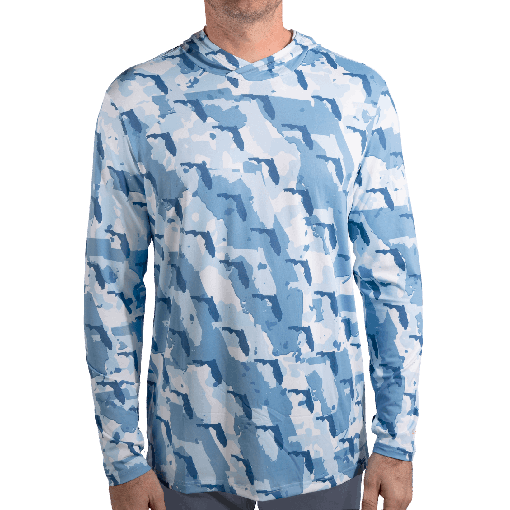 Everyday Outdoors Florida Camo - Fishing Long Sleeve Hoodie