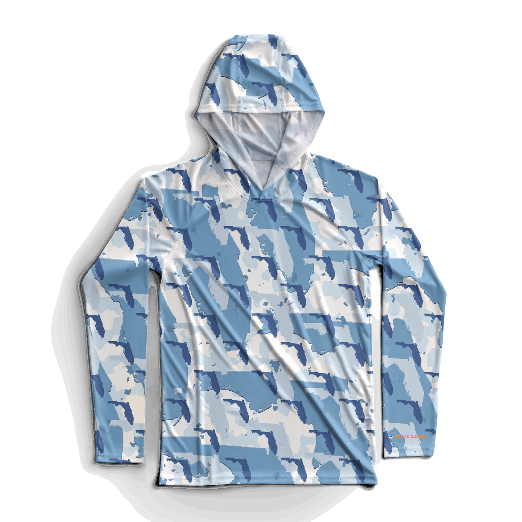 Everyday Outdoors Florida Camo - Fishing Long Sleeve Hoodie