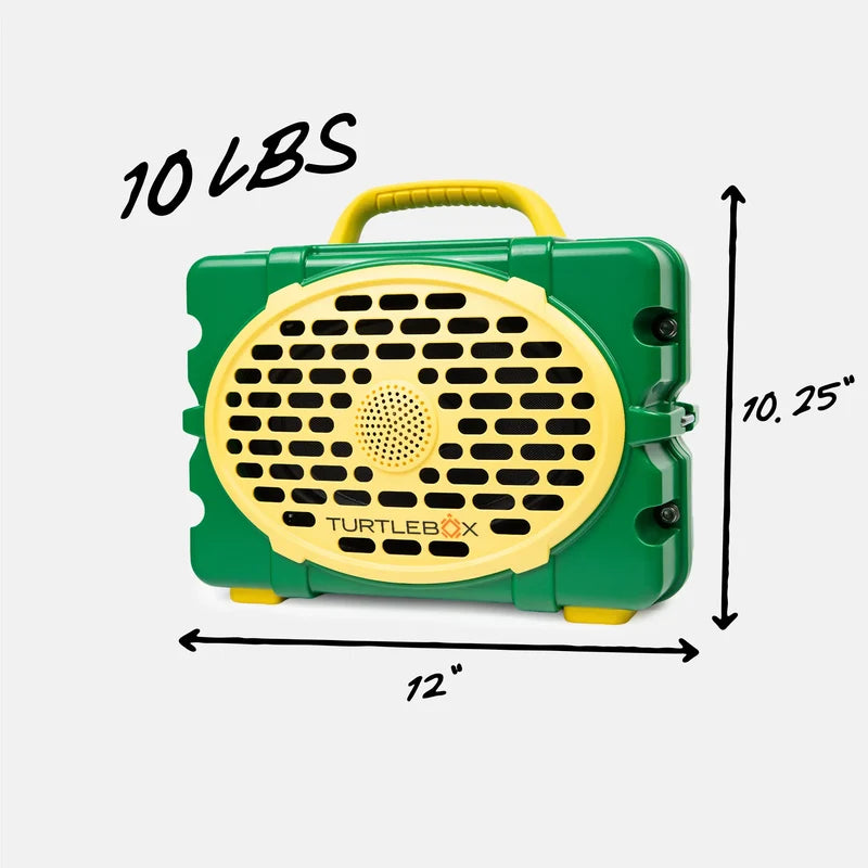 Turtlebox Original: GEN 3 - Game Day Color - Green & Gold