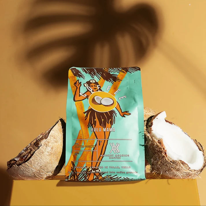 Whiskey Morning Coffee – Hulu Mama - Toasted Coconut