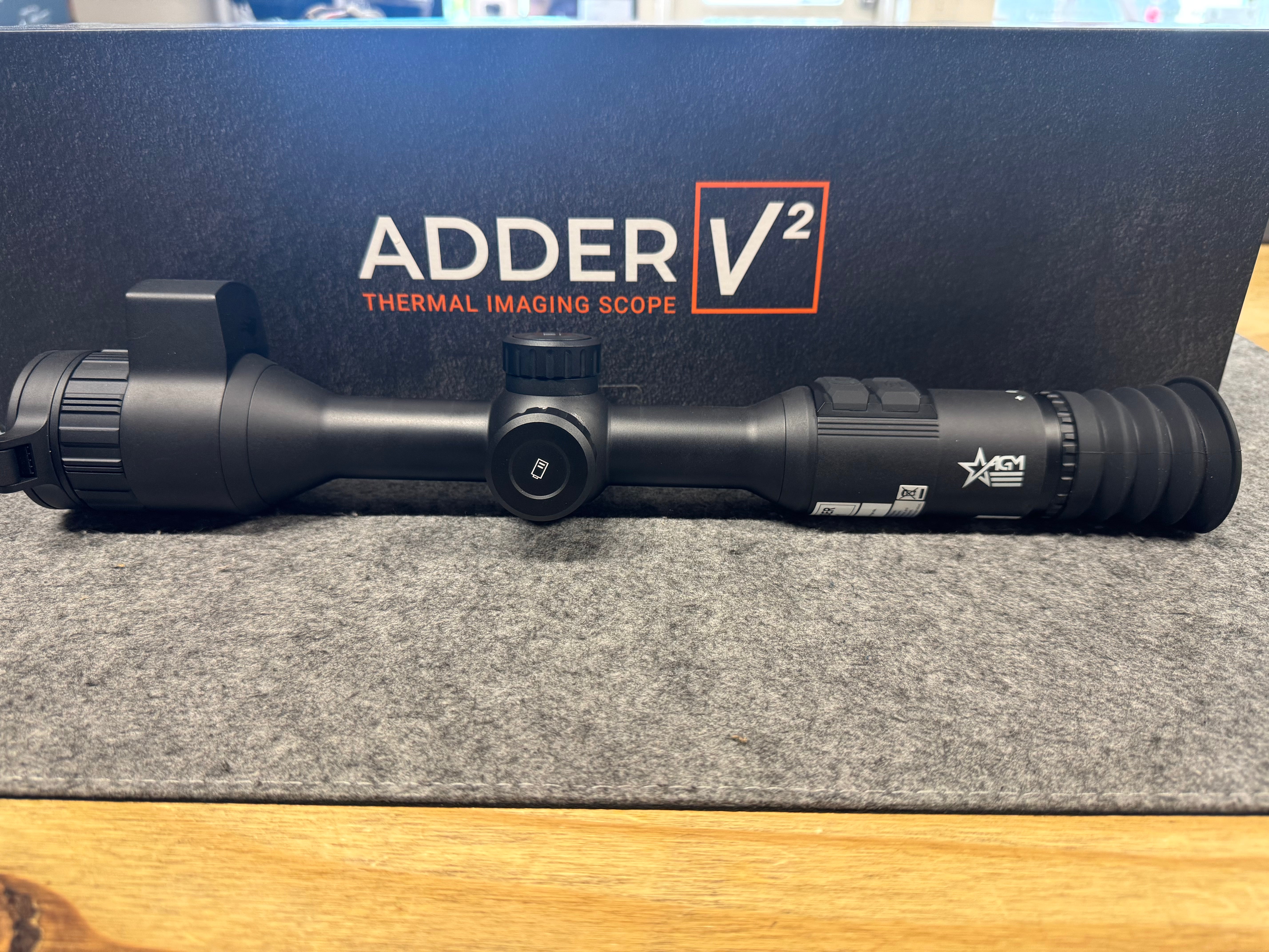 AGM Adder V2 LRF 35-384 - Shipping Now- Open Box- Never Mounted