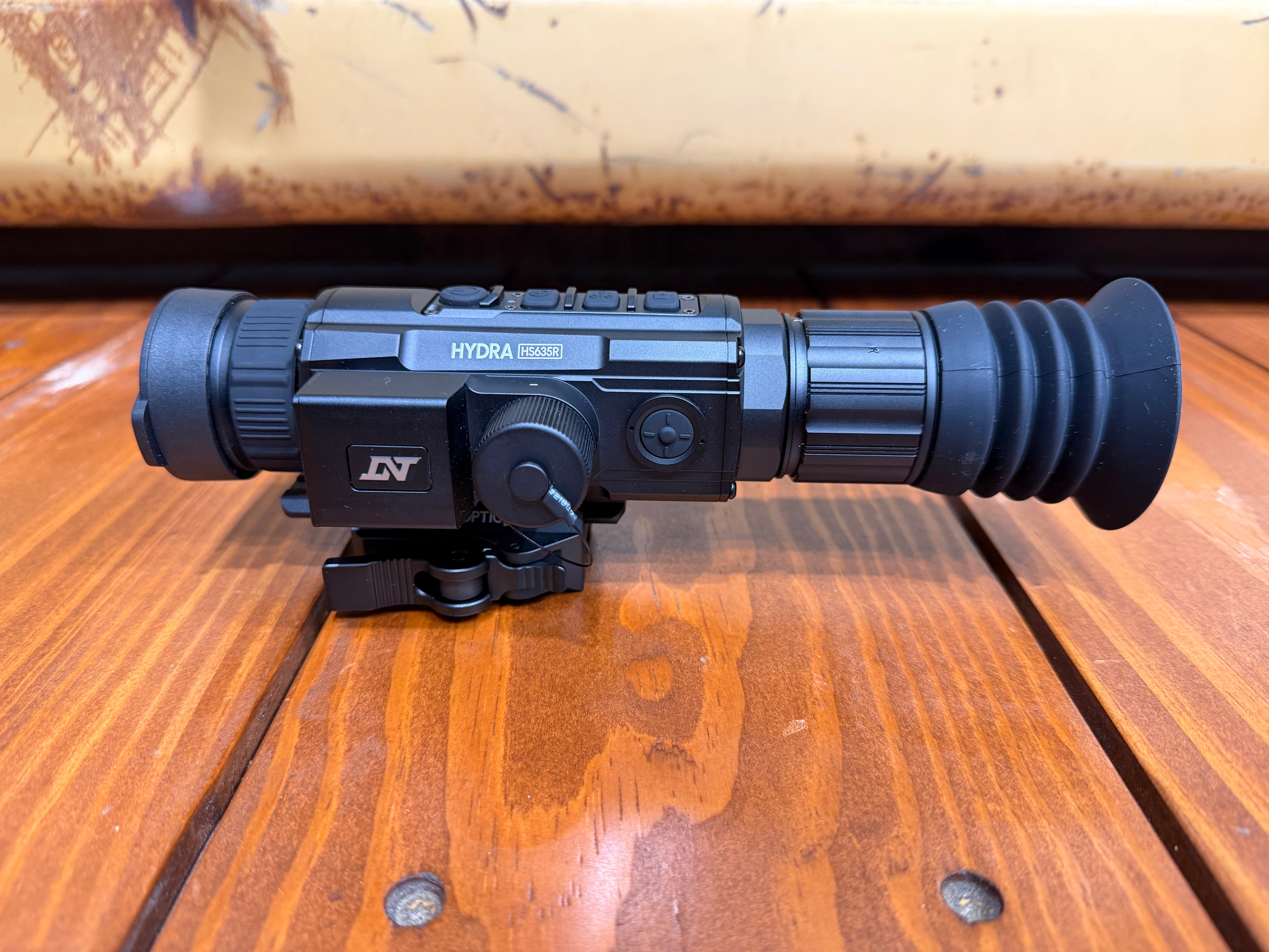 HS635R – HYDRA-LRF 640×512 35mm Multi-Function Thermal Scope with Laser Rangefinder and Ballistic Calculator – Standalone Scope, Clip-On, Handheld Monocular- WITH FREE QDM 150 MOUNT💥