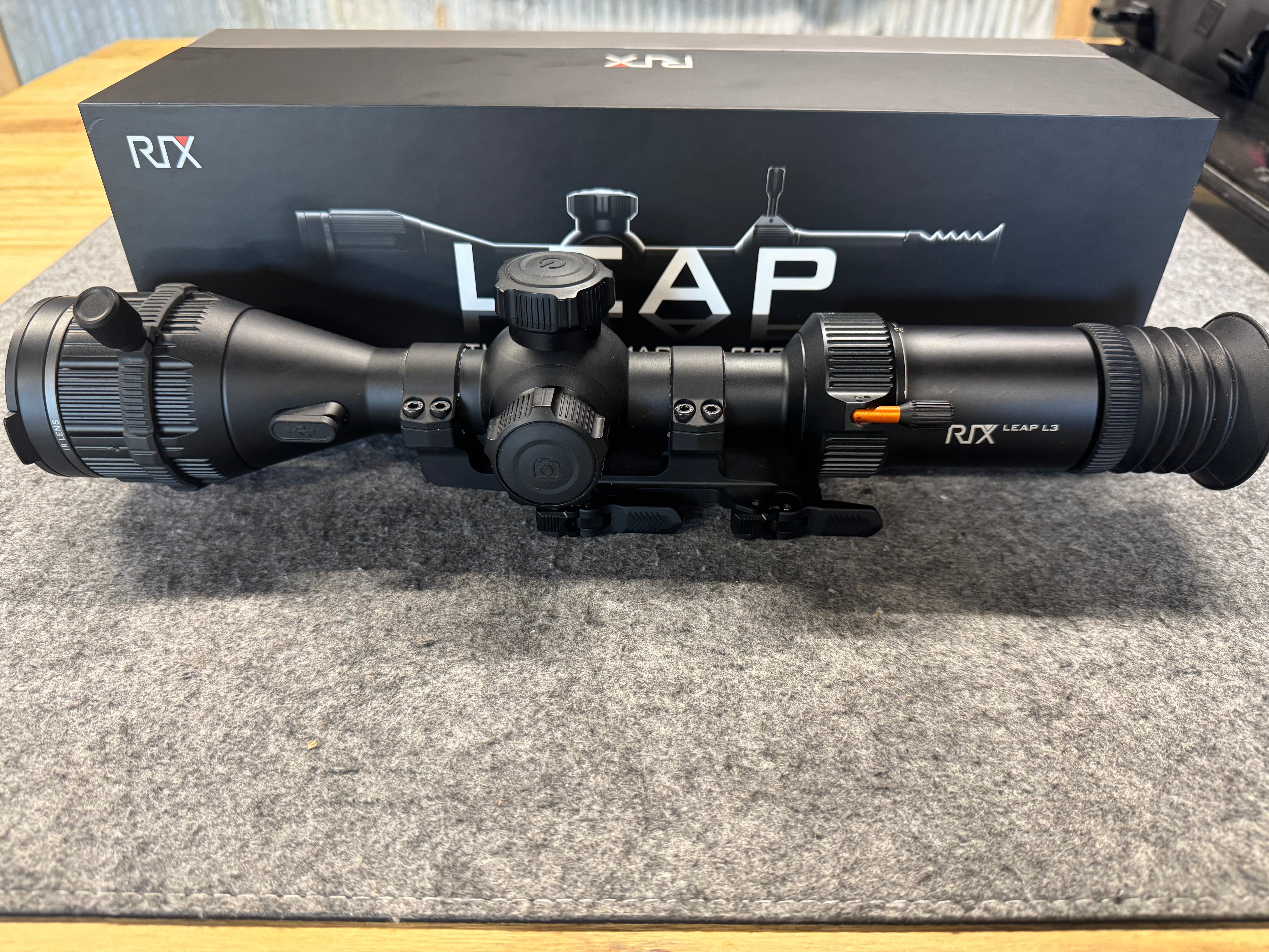 RIX Optics Leap L3 35-384 with QD Mount- Used Unit