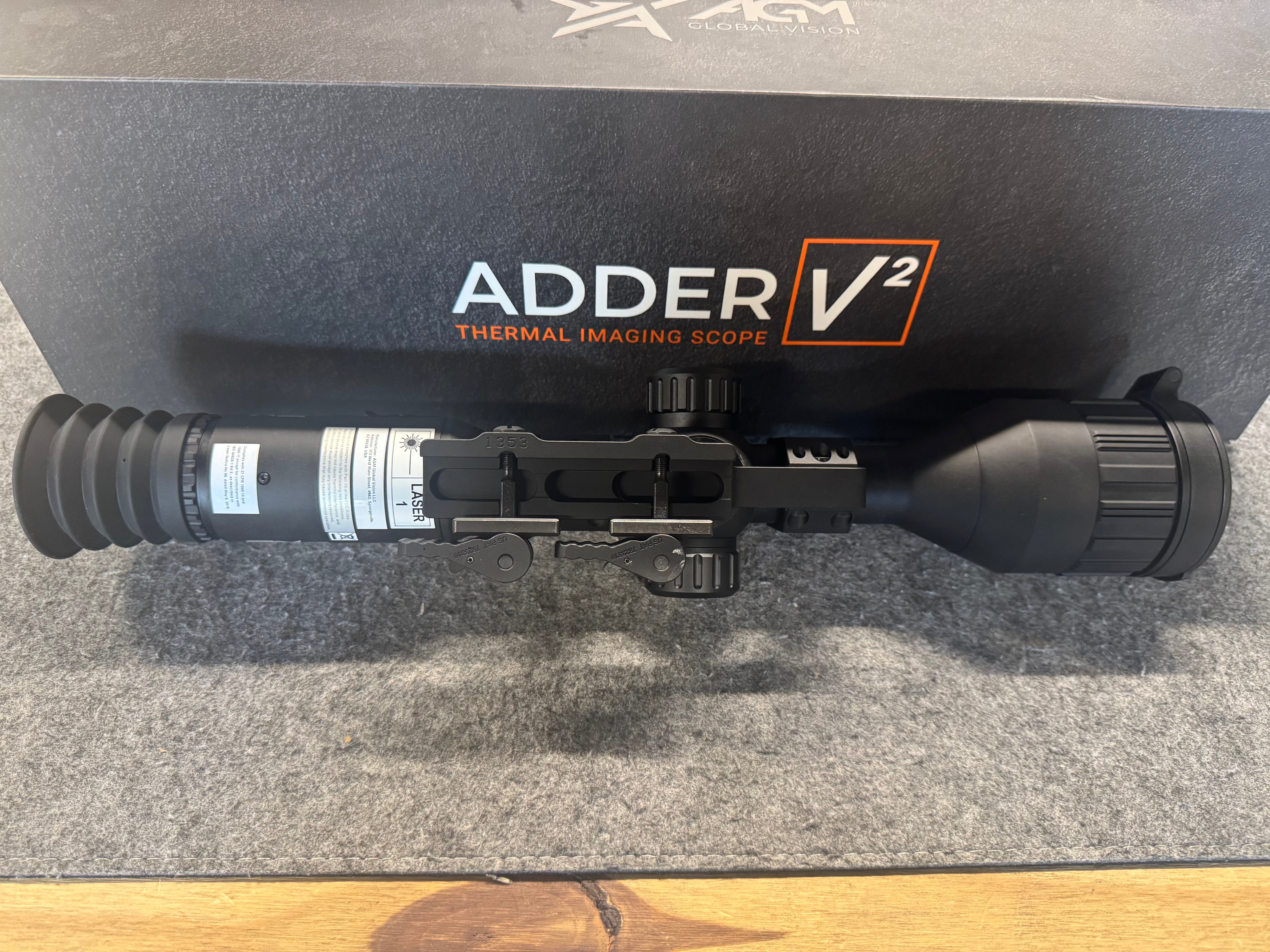 AGM Adder V2 LRF 50-640 - Field Test Demo