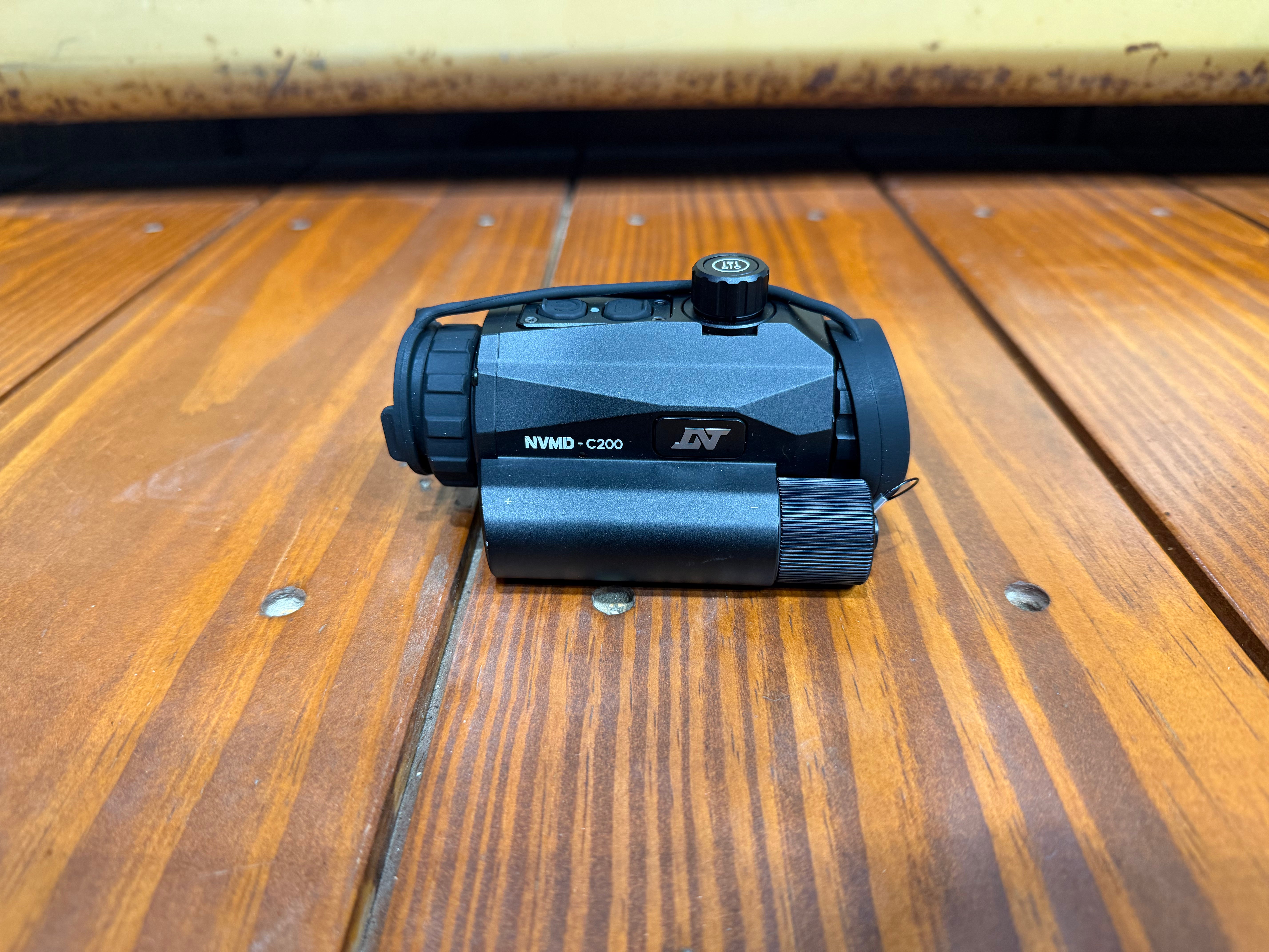 DNT NVMD-C200 Night Vision Multi-Purpose Device – Red Dot Magnifier, Standalone Scope, Clip-On, Action Camera - Demo Unit