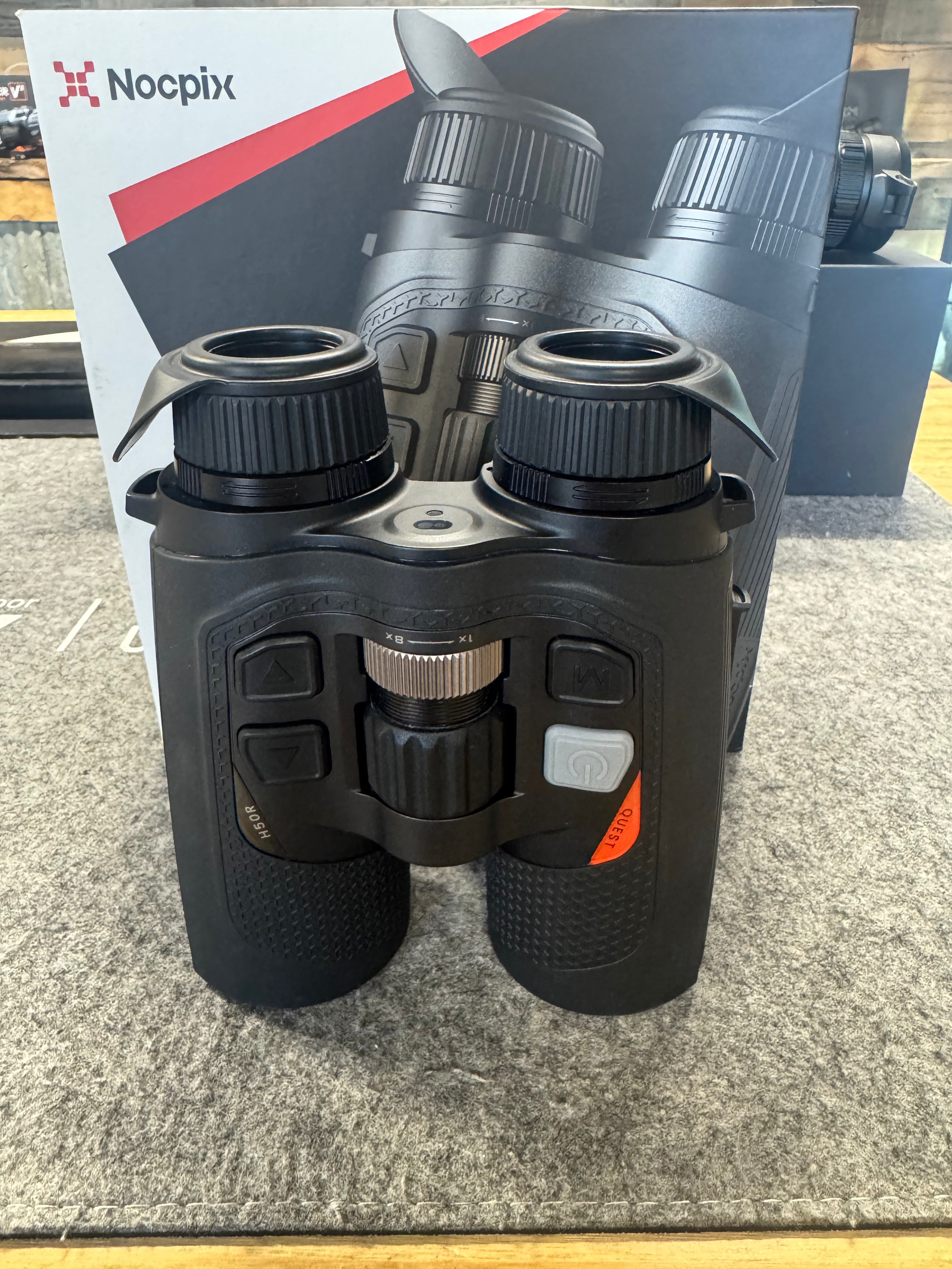 Nocpix QUEST H50R Thermal Binocular 4X 640x512 50mm LRF- Used Unit