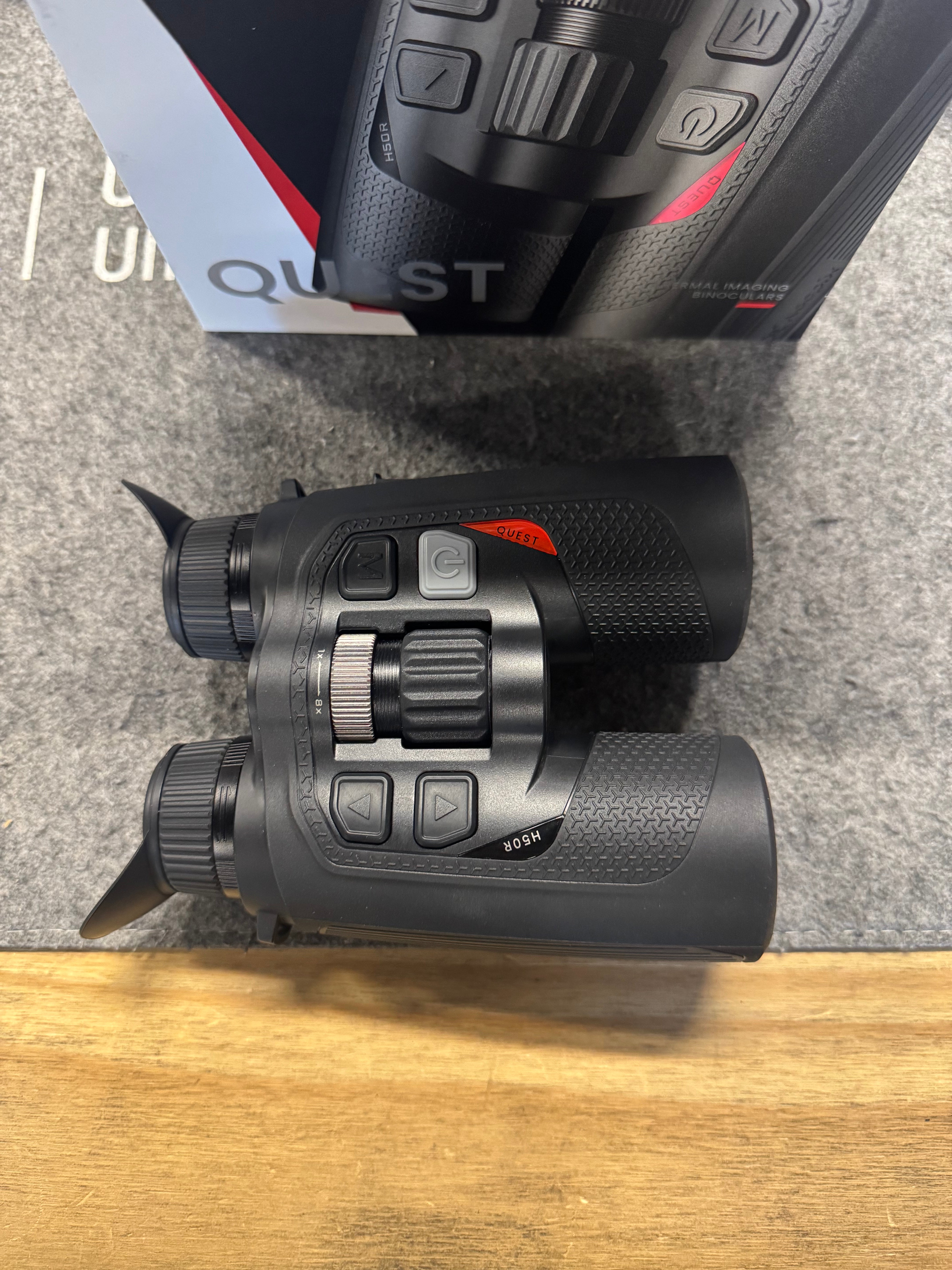 Nocpix QUEST H50R Thermal Binocular 4X 640x512 50mm LRF- Used Unit