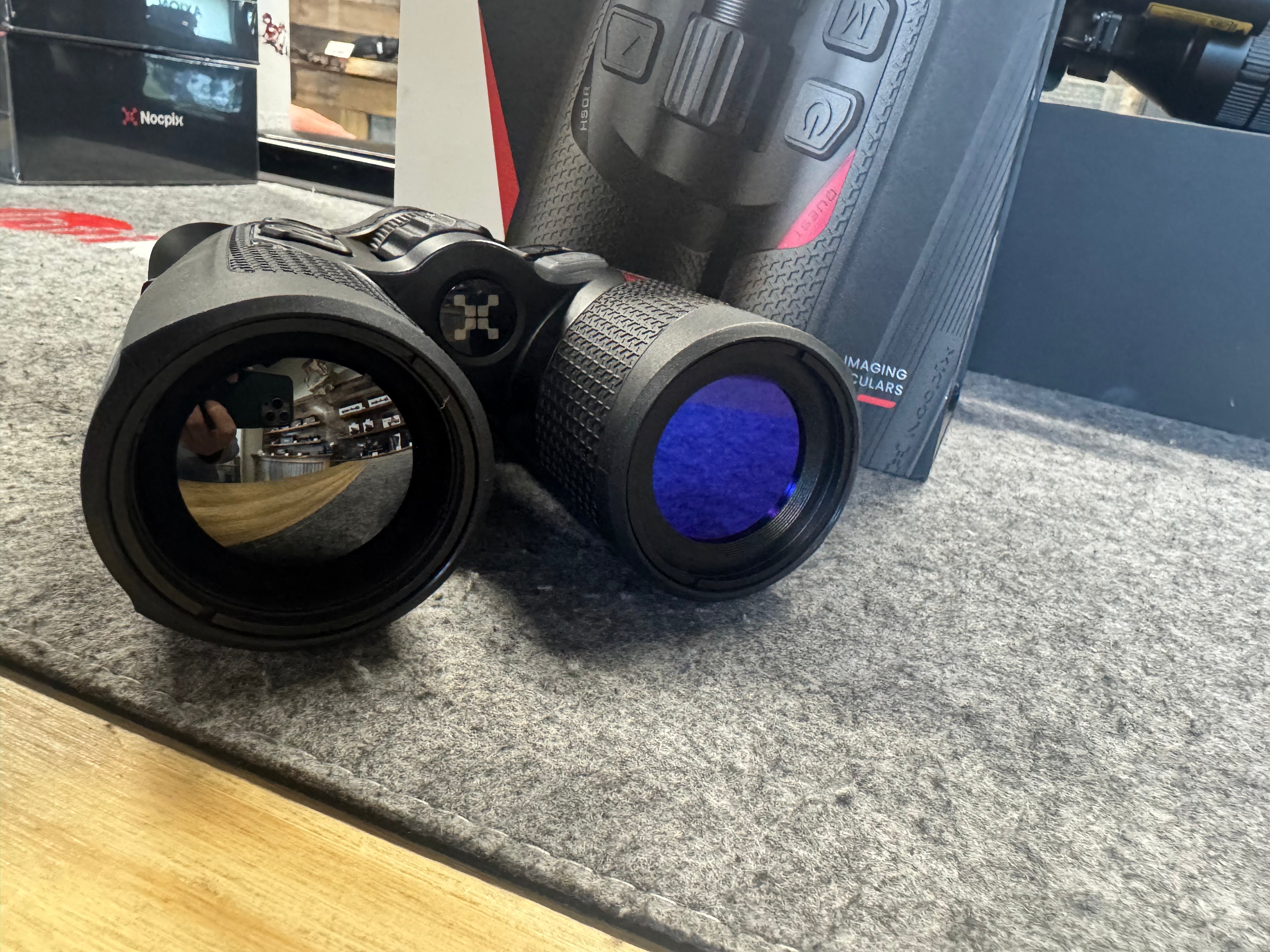 Nocpix QUEST H50R Thermal Binocular 4X 640x512 50mm LRF- Used Unit