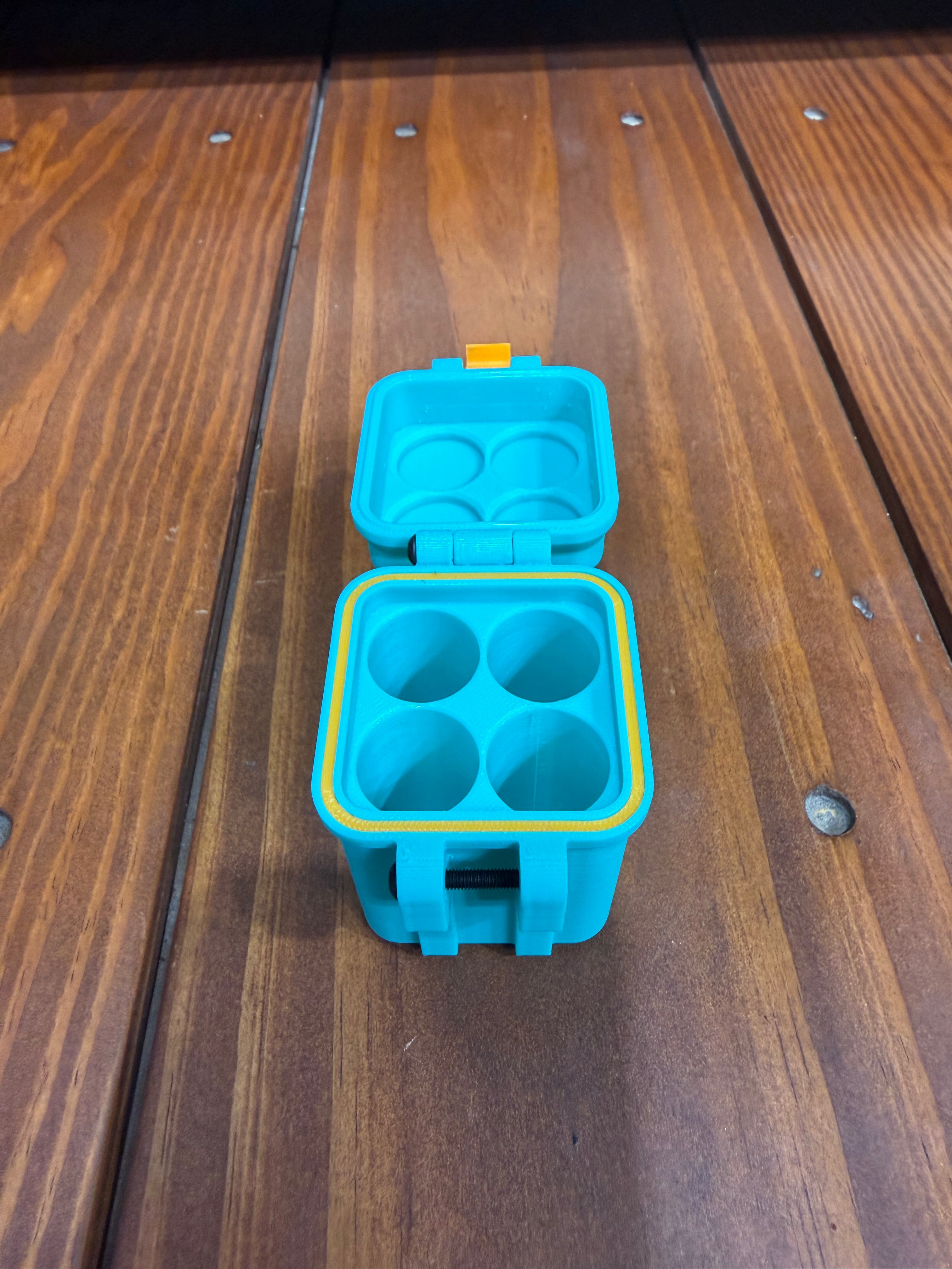 3D Printed Flat Top 18650 Battery Holder