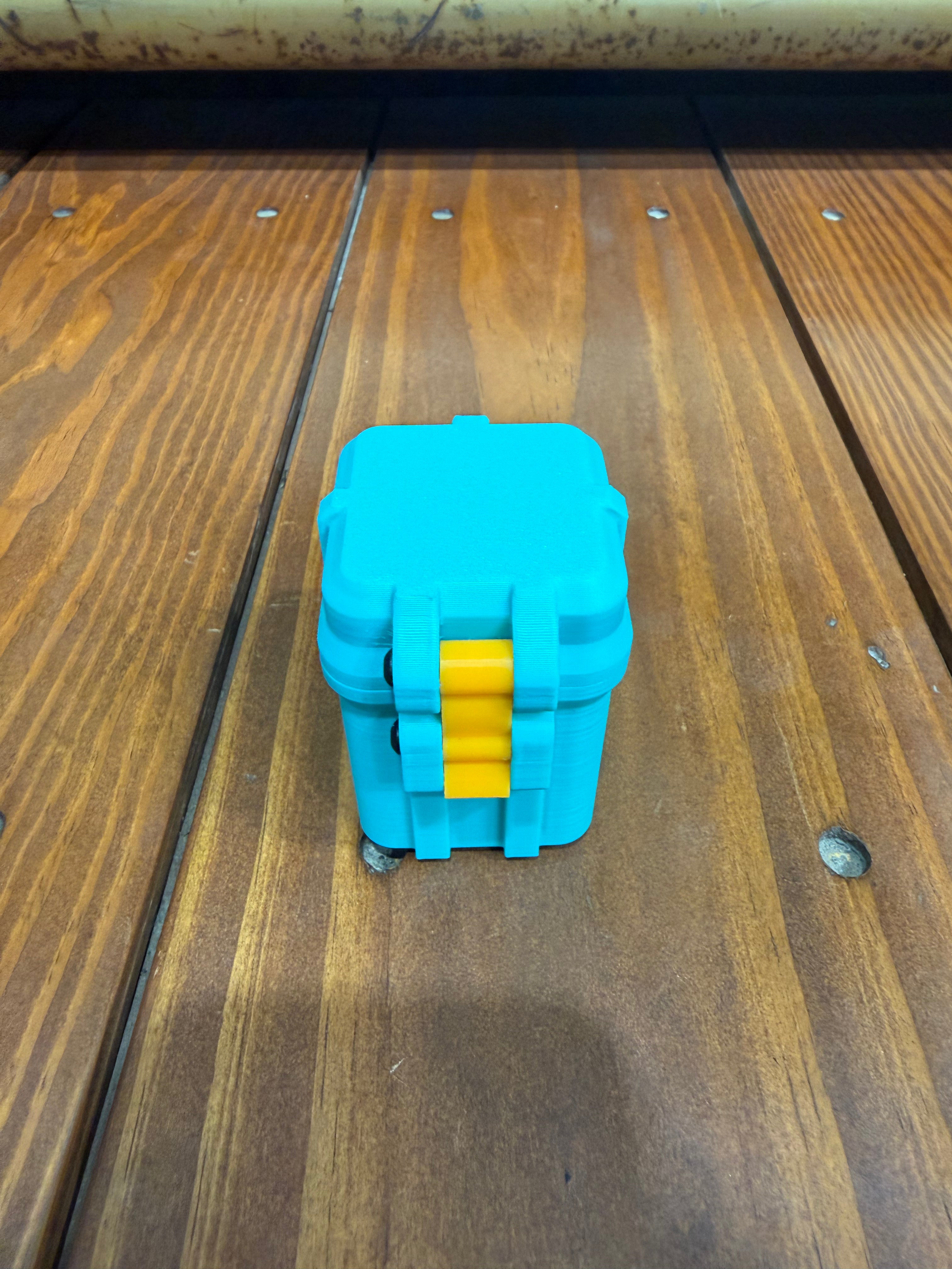 3D Printed Flat Top 18650 Battery Holder
