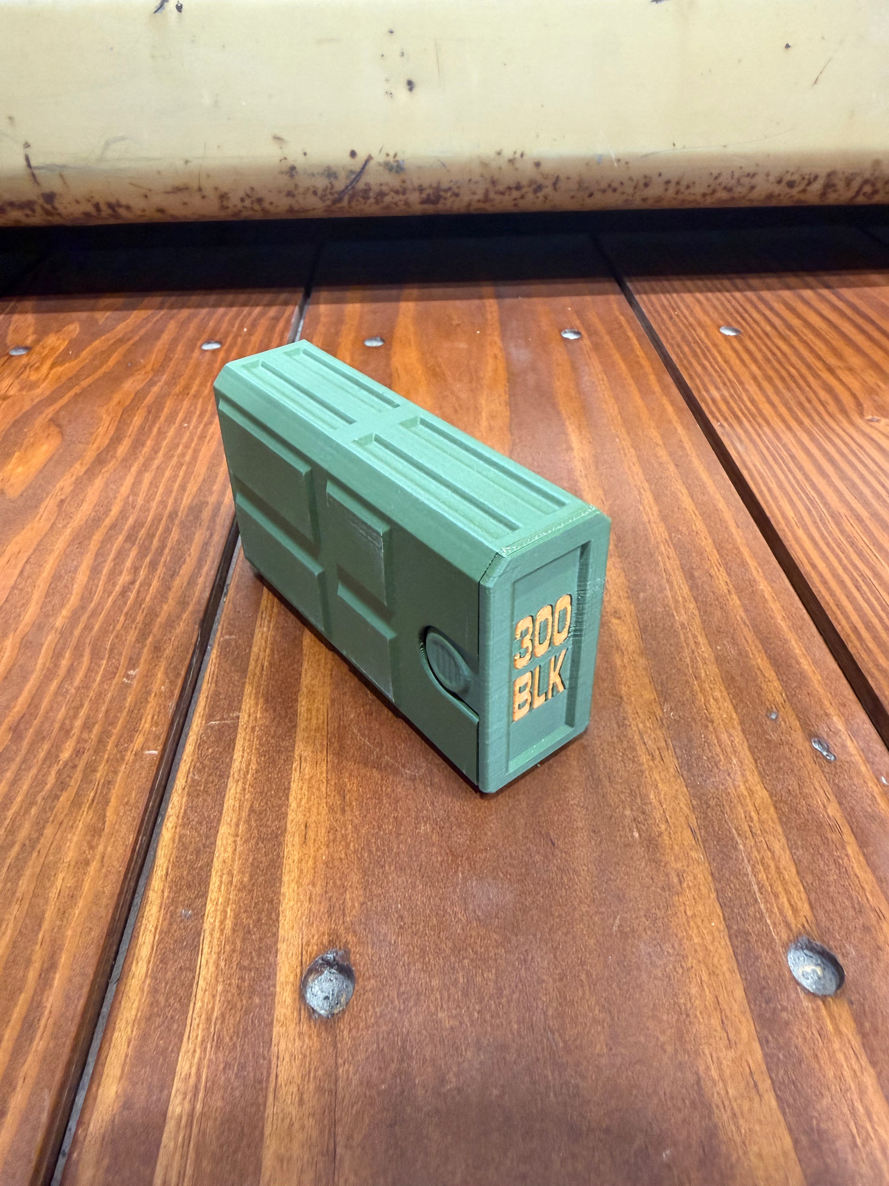 3D Printed .300 Blackout 20 Round Ammo Box