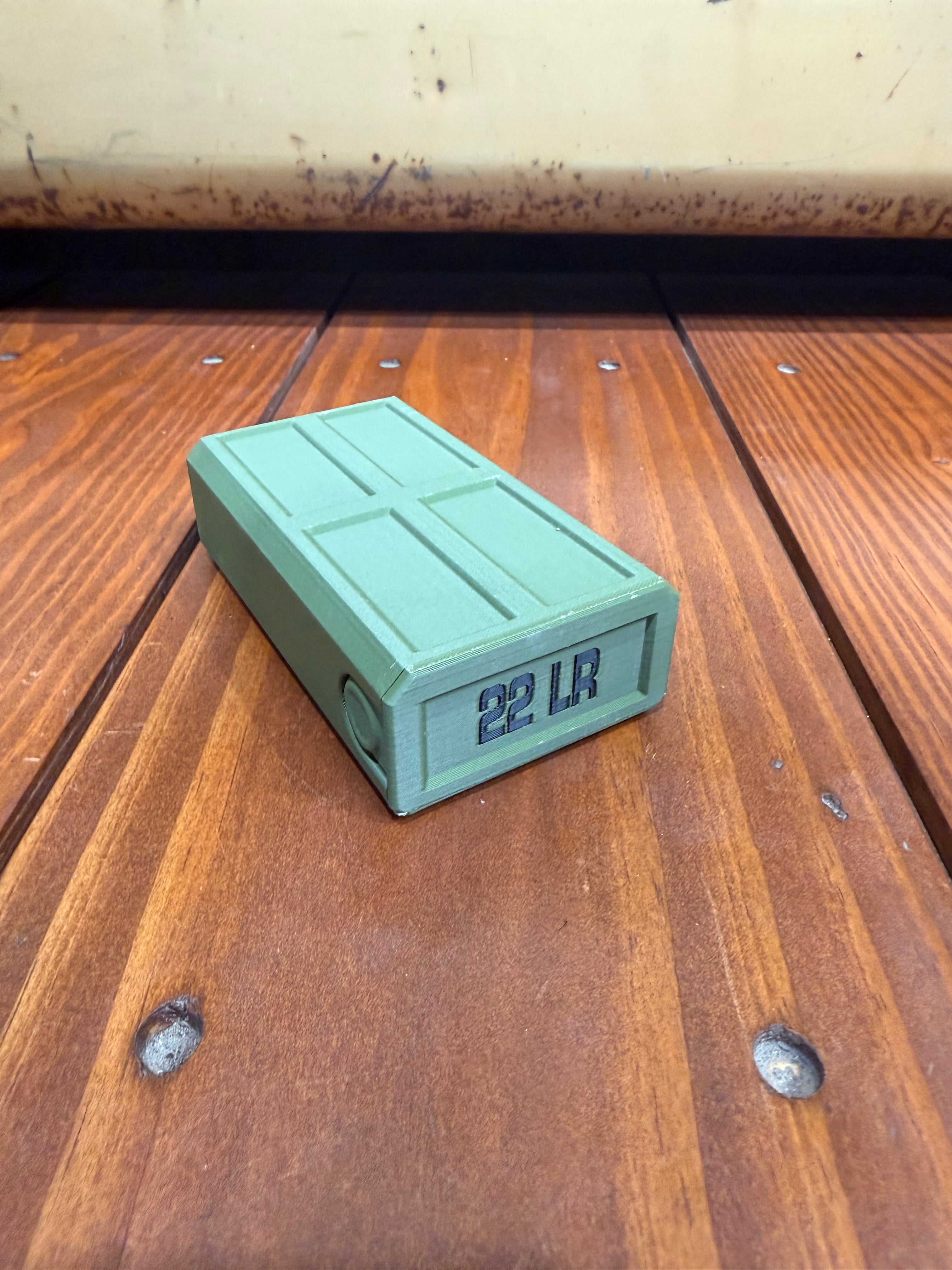 3D Printed .22 LR Ammo Box