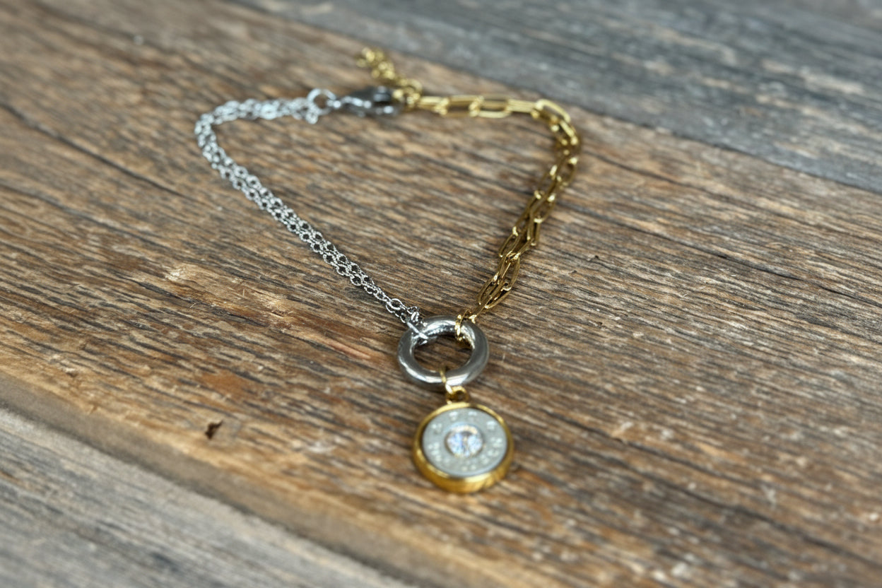 Gold Rush Two-Tone Mixed Metals Bracelet
