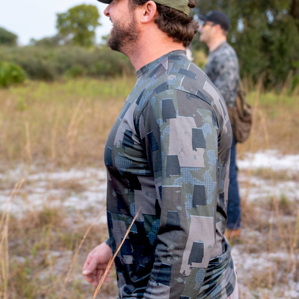 Everyday Outdoors Alabama Camo - Long Sleeve Shirt