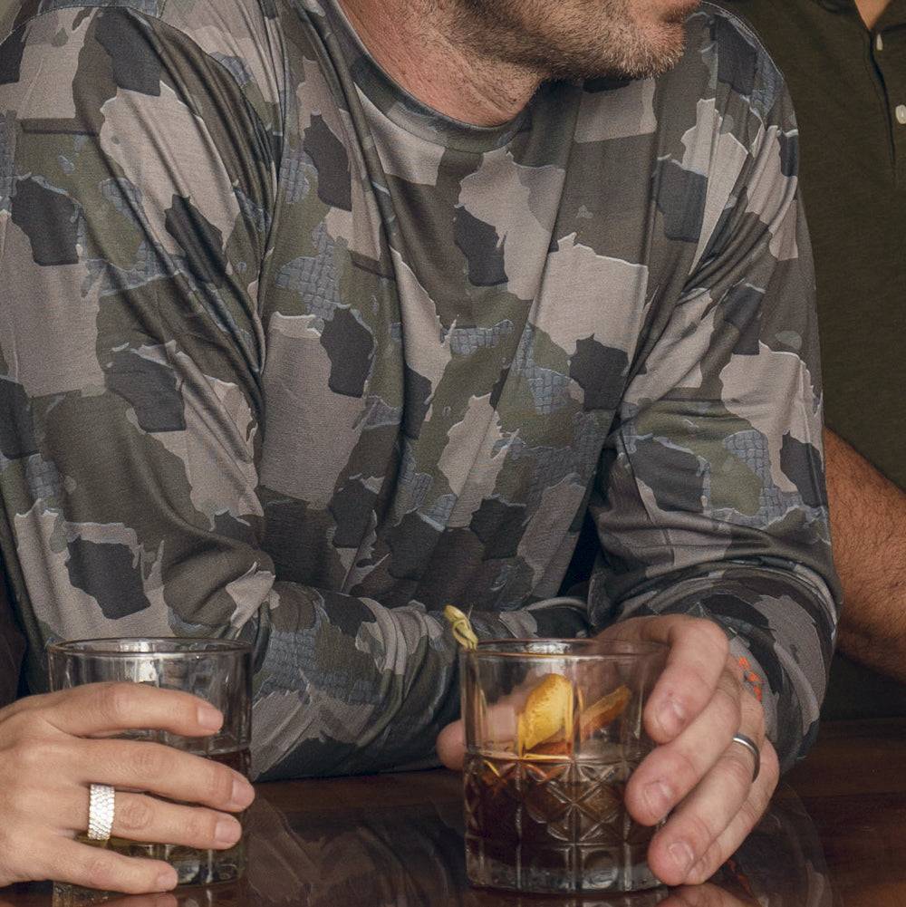 Everyday Outdoors Wisconsin Camo - Long Sleeve Shirt