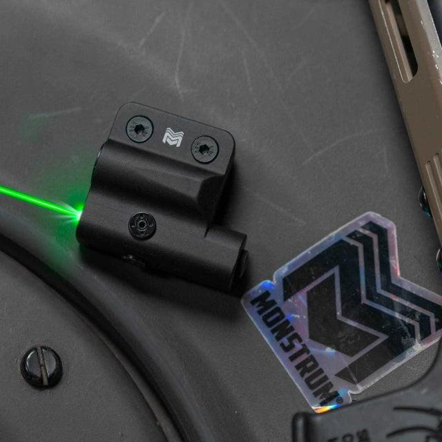 Monstrum Offset Green Laser Sight | Compatible with M-LOK