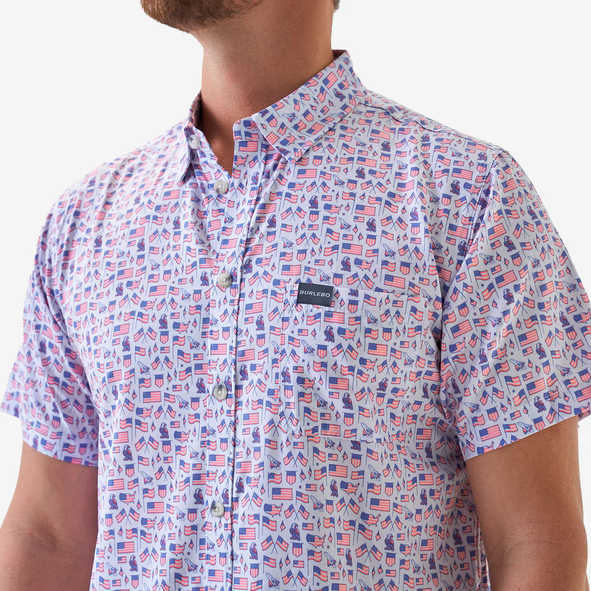 Burlebo Performance Button Up - pick color