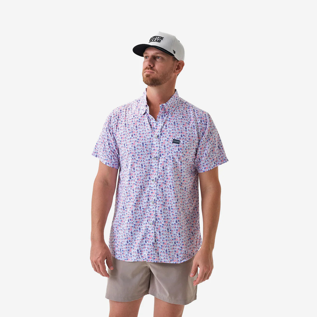 Burlebo Performance Button Up - pick color