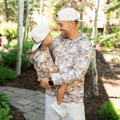 Burlebo Youth Performance Hoodie - Pintail Camo-XL