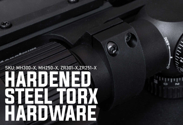 Monstrum Slim Profile Series Offset Picatinny Scope Mount - 30mm