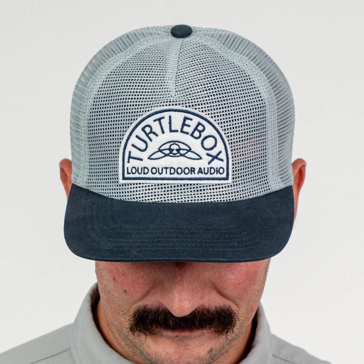 Turtlebox All Mesh Blue Cap