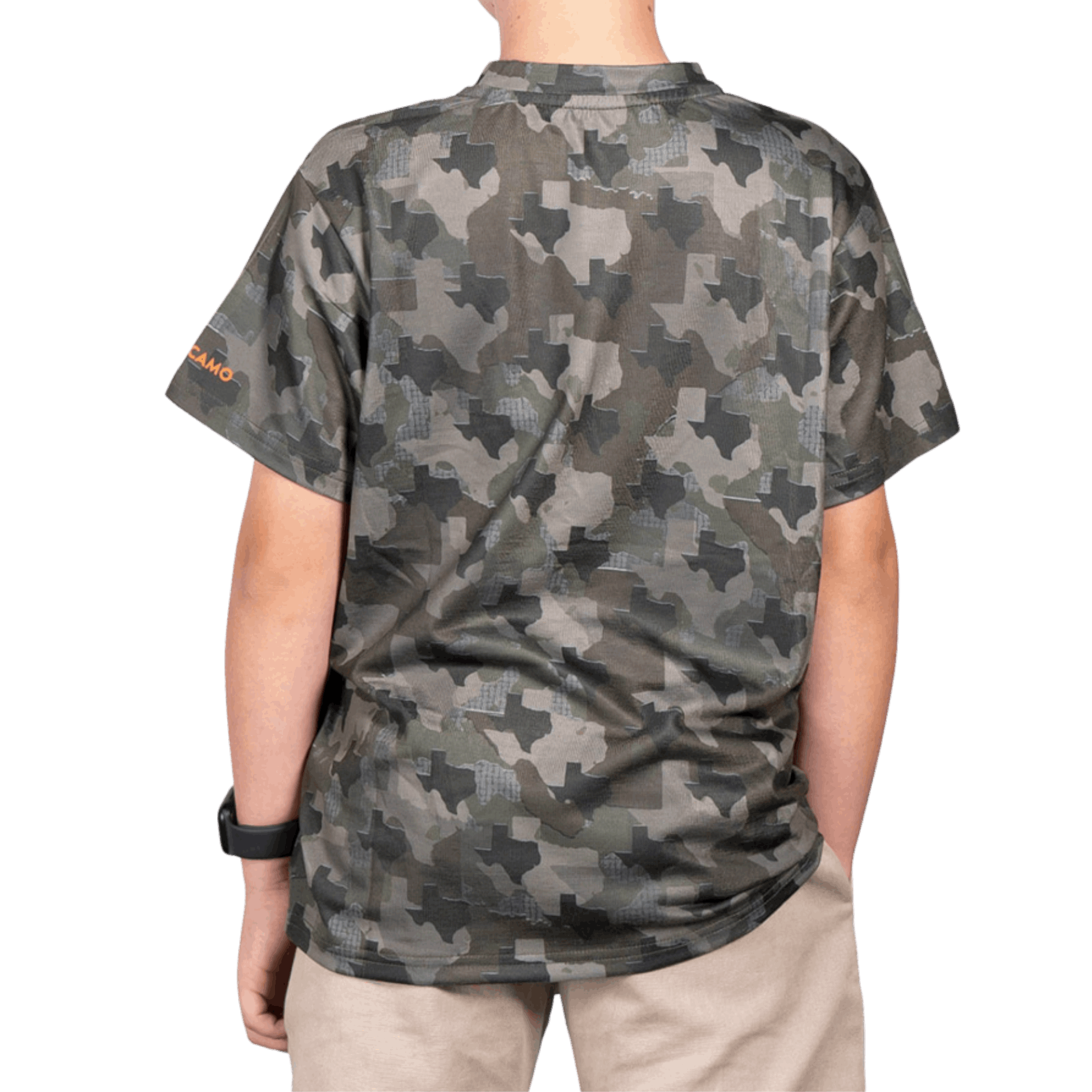 Everyday Outdoors Texas Camo - Kids Short Sleeve
