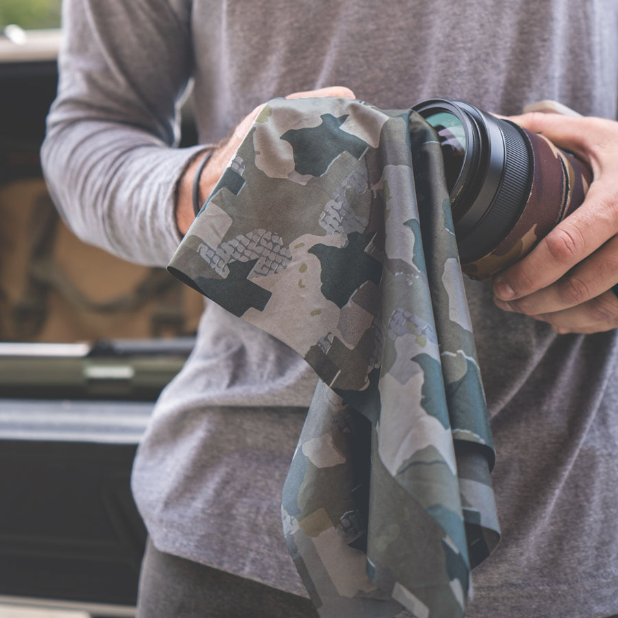 Everyday Outdoors Texas Camo - Military-Grade Microfiber Field Towel