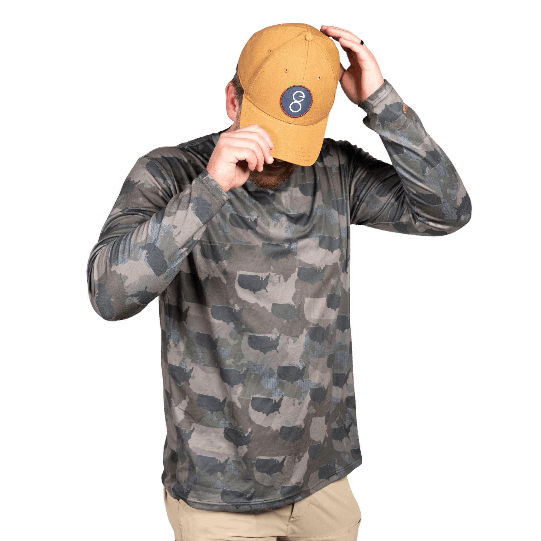 Everyday Outdoors USA Camo - Long Sleeve Shirt