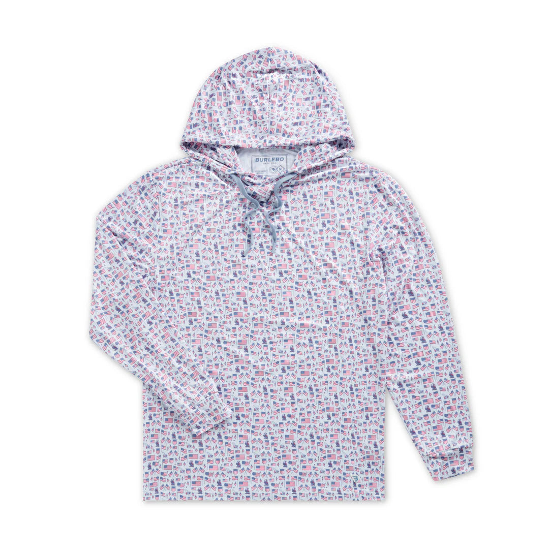 Burlebo Performance Hoodies - Old Glory