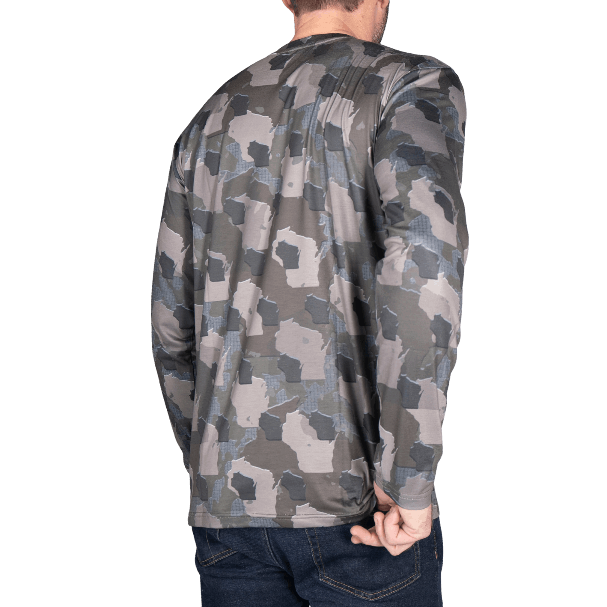 Everyday Outdoors Wisconsin Camo - Long Sleeve Shirt