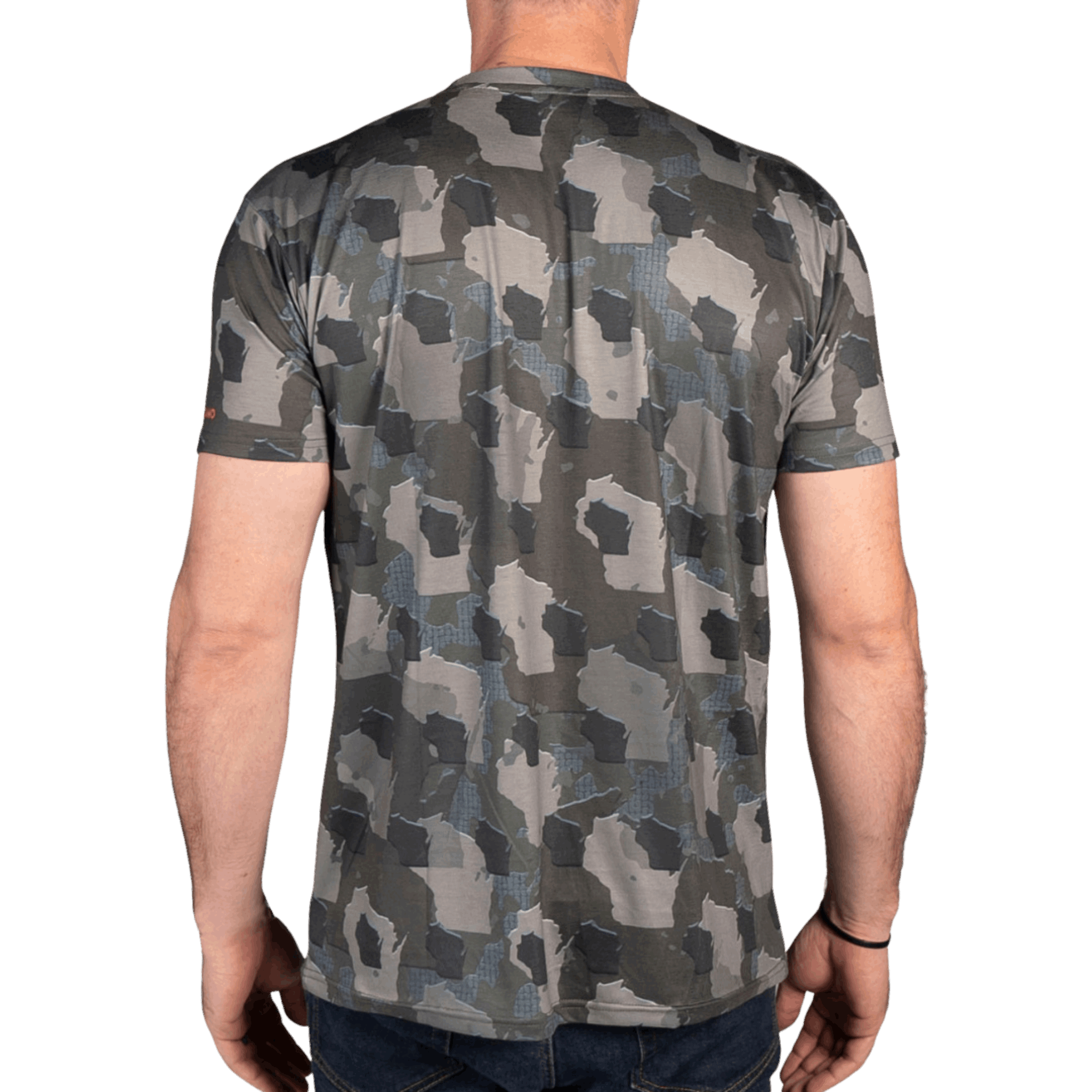 Everyday Outdoors Wisconsin Camo - Short Sleeve Shirt