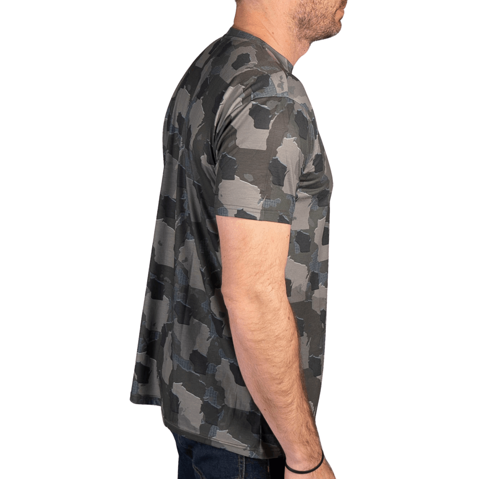 Everyday Outdoors Wisconsin Camo - Short Sleeve Shirt