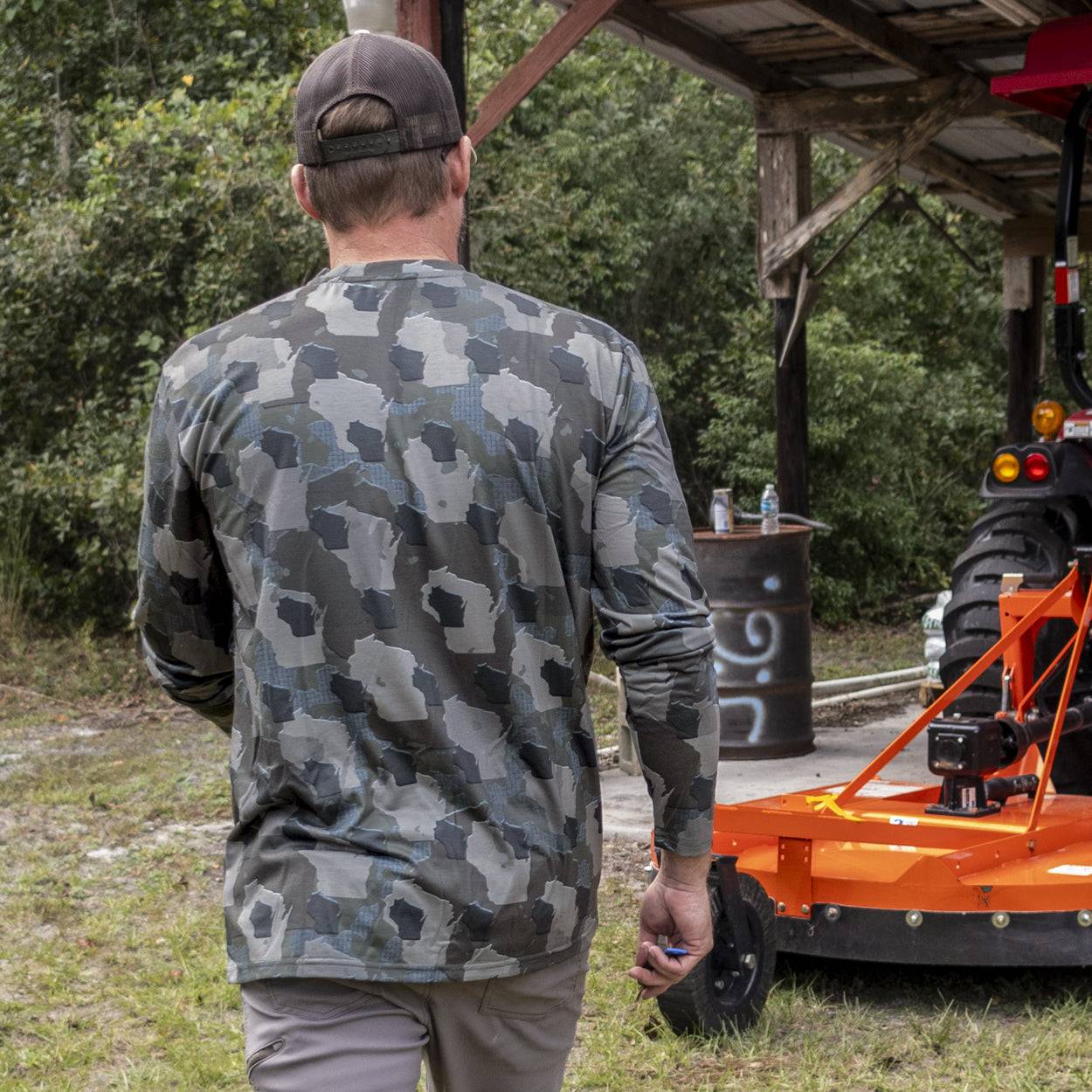 Everyday Outdoors Wisconsin Camo - Long Sleeve Shirt