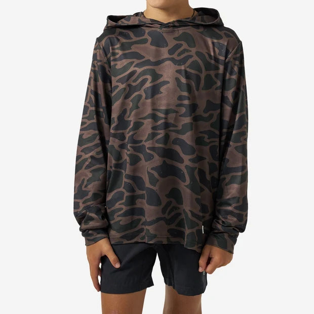 Burlebo Youth Performance Hoodie - Benita Camo