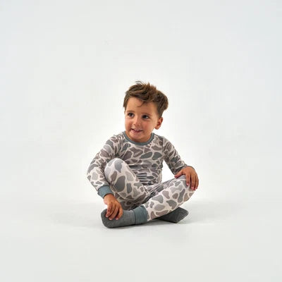 Burlebo Youth Pajama Set - Classic Deer Camo