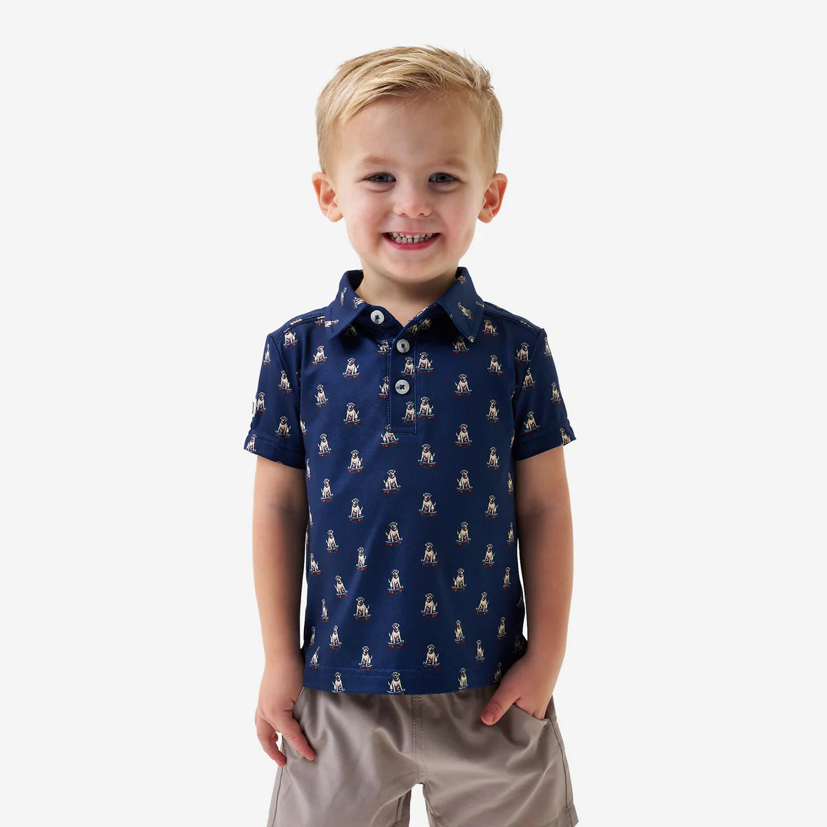 Burlebo Youth Performance Polo - Boys - pick color