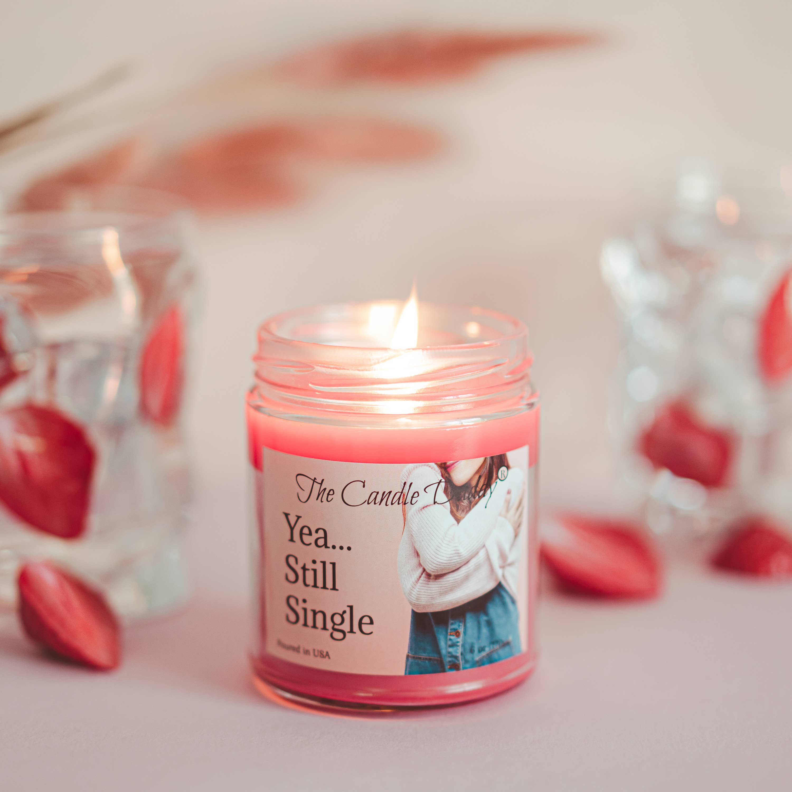 The Candle Daddy - YEA...STILL SINGLE - STRAWBERRY GUAVA Candle
