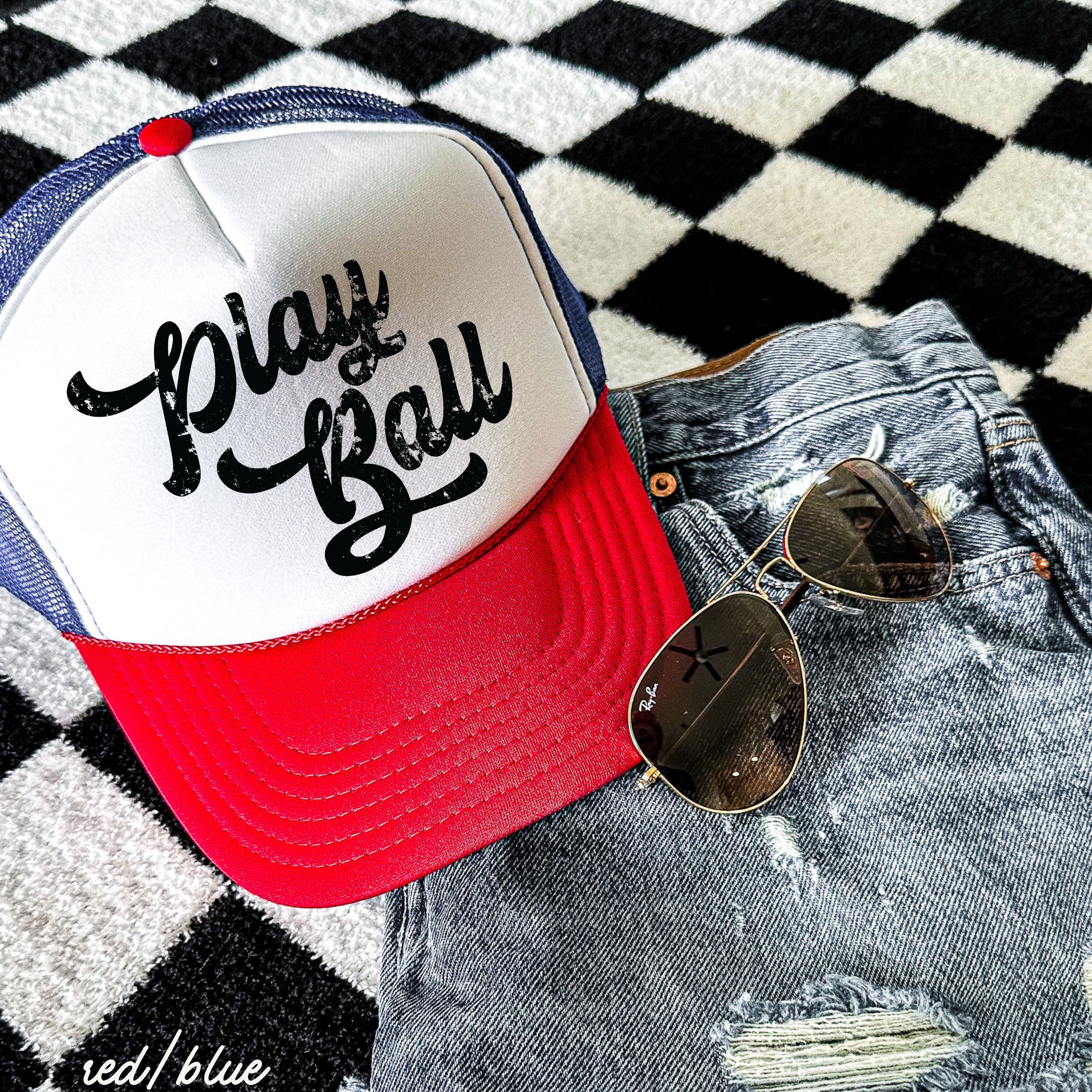 Play Ball Trucker Hat *12 Colors