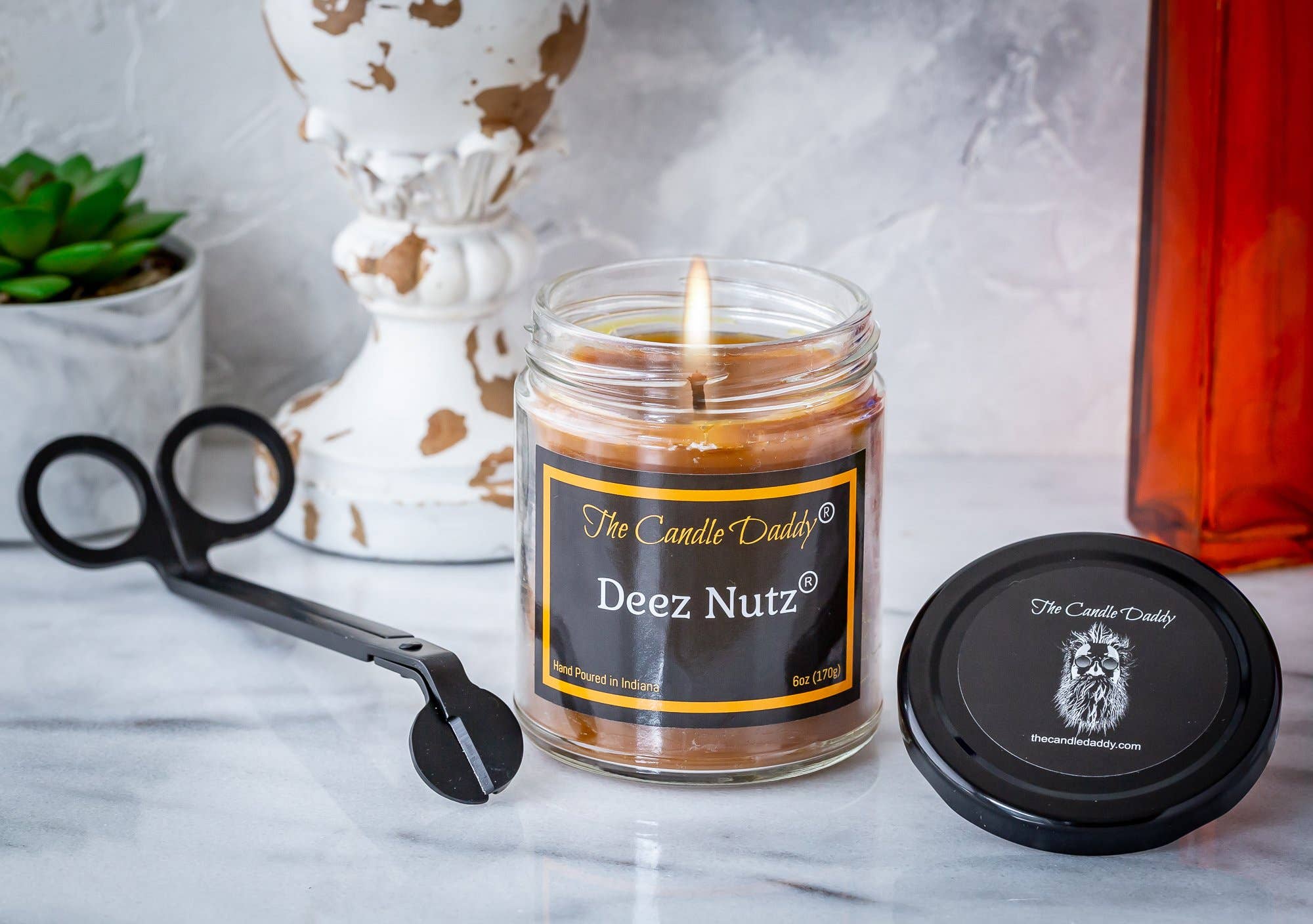 The Candle Daddy - Deez Nutz - Banana Nut Bread Candle