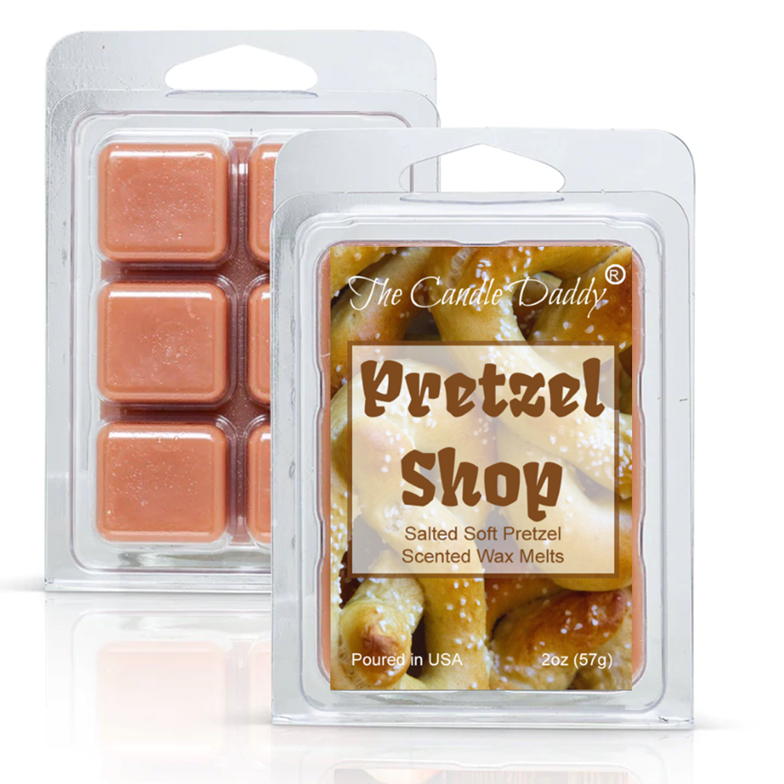The Candle Daddy - Pretzel Shop - Salted Soft Pretzel Scented Wax Melts