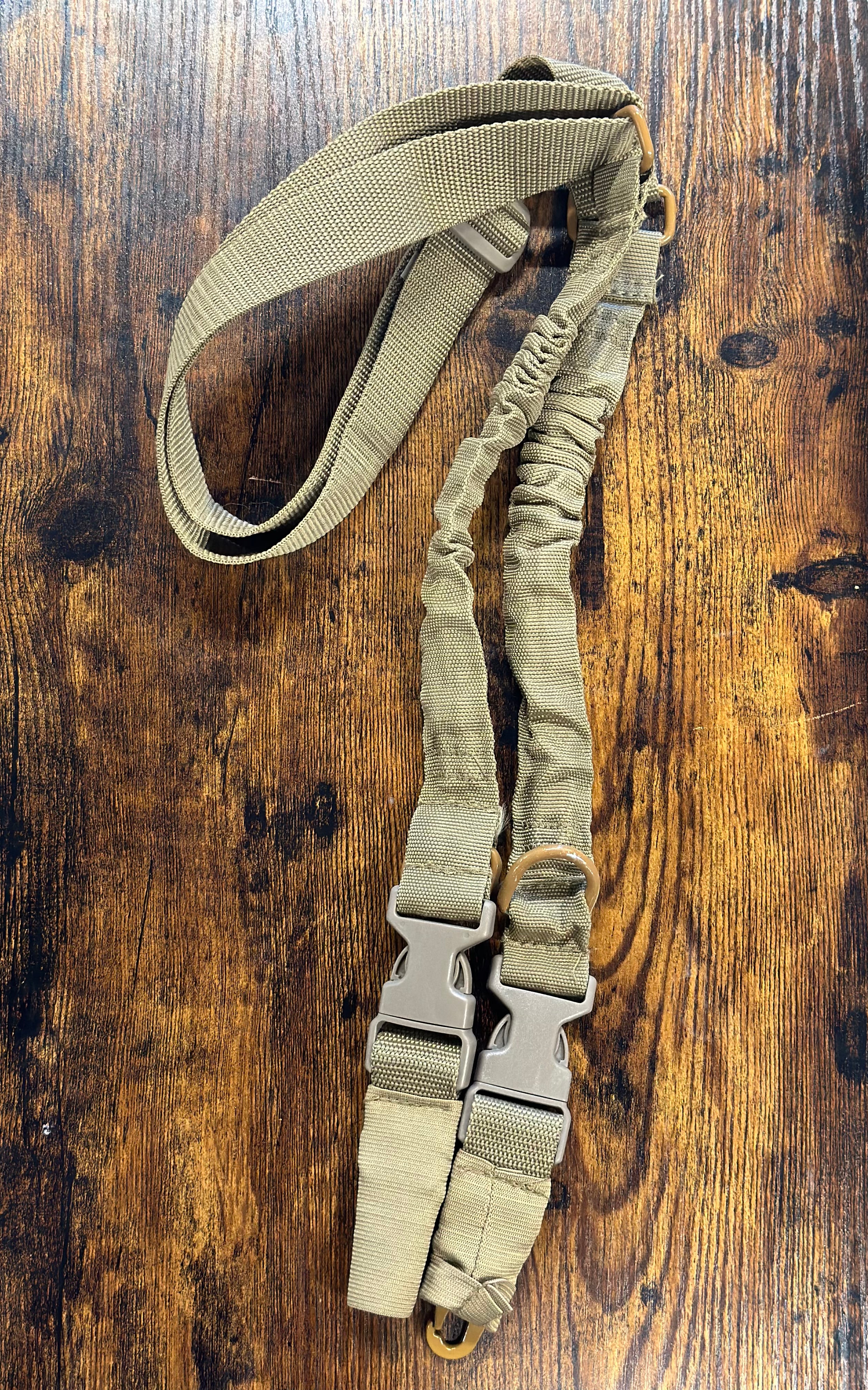 Tactical 2 Point Gun Sling Shoulder Strap with QD Metal Buckle